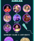 Line up - Homedy club X Antidote